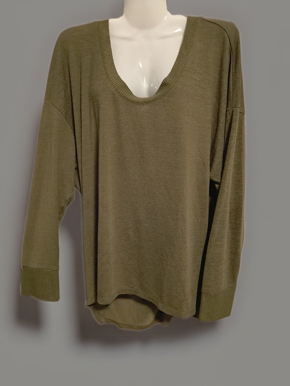 Gap Luxe Long Sleeve Tunic Top
